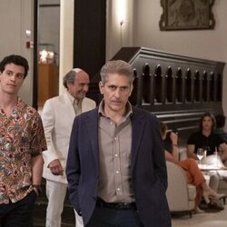 Michael Imperioli y Adam DiMarco en 2x07 'Arrivederci' de 'The White Lotus'