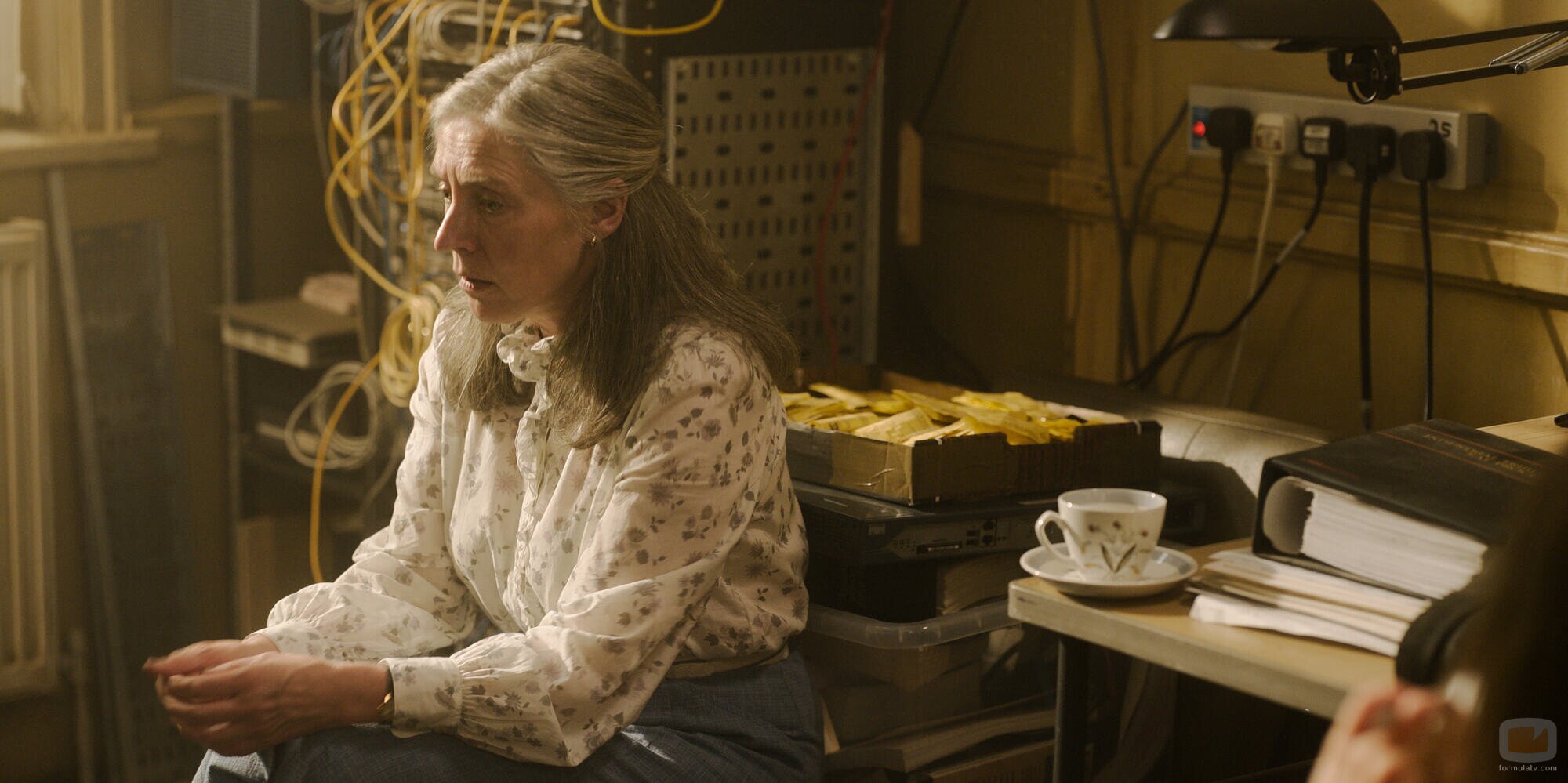 Saskia Reeves en la temporada 2 y el capítulo 01 de 'Slow Horses'