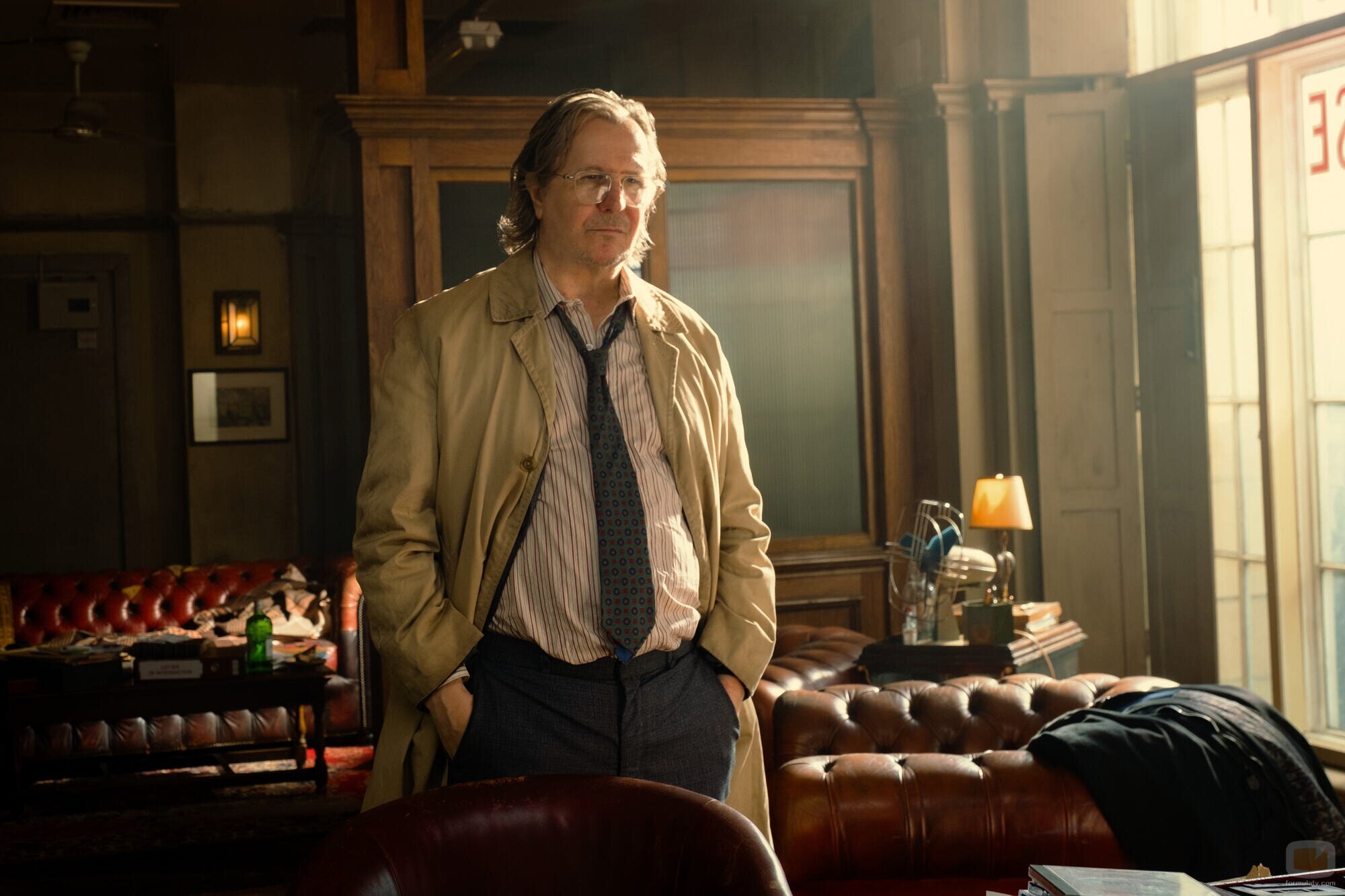 Gary Oldman en 2x02 'Desde Upshott con amor' de 'Slow Horses'