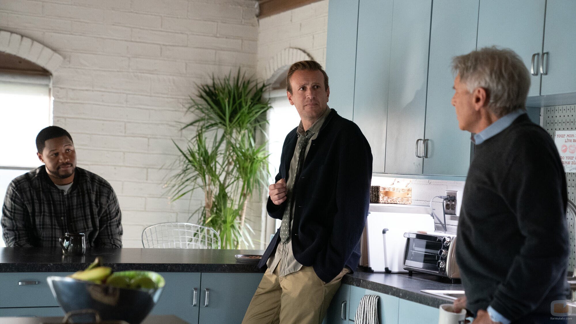 Jason Segel y Luke Tennie en el 1x06 de 'Shrinking'