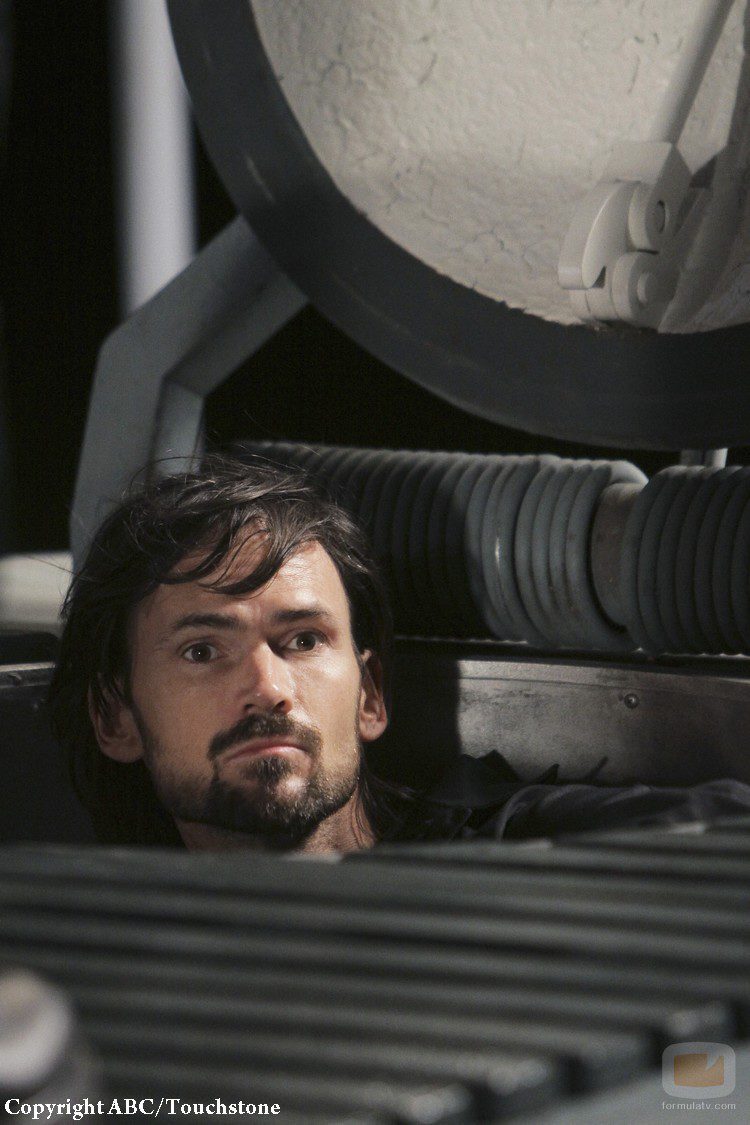 Jeremy Davies en el submarino de 'Perdidos'