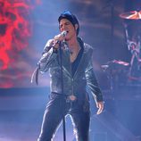 El cantante Adam Lambert en 'American Idol'