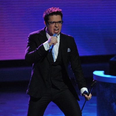 Danny Gokey en 'American Idol' cantando en su presentación