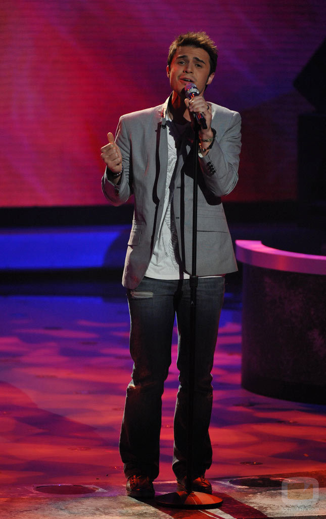 Kris Allen en 'American Idol', el programa de Fox