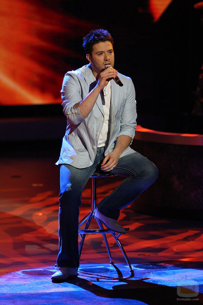 Danny Gokey en 'American Idol' del canal Fox