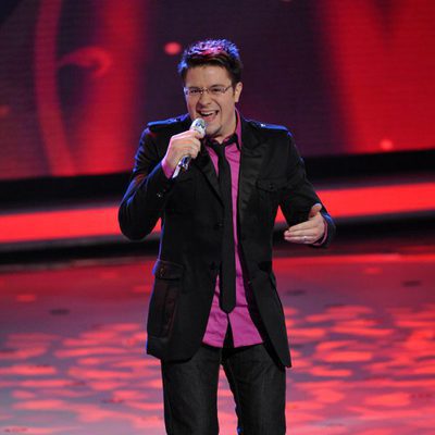 Danny Gokey en 'American Idol' cantando en el programa
