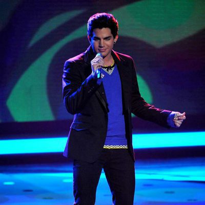 El cantante Adam Lambert