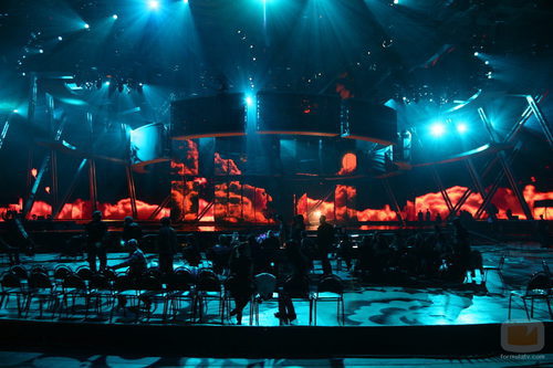 Escenario del festival Eurovisión 2009 en Moscú