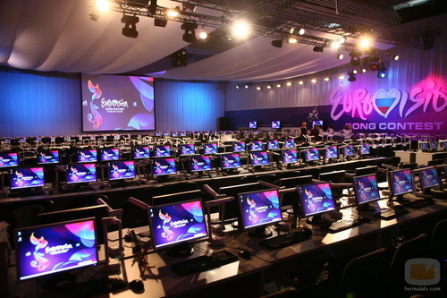 Sala de prensa Eurovisión 2009