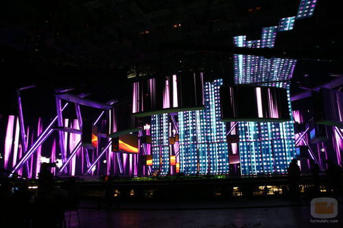 Escenario de Eurovisión 2009 en Moscú
