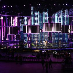 Escenario de Eurovisión 2009 en el Olympiyski Indoor Arena de Moscú