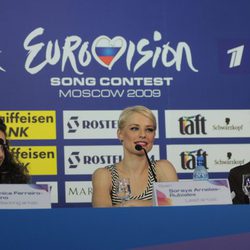 Soraya Arnelas en el Festival de Eurovisión
