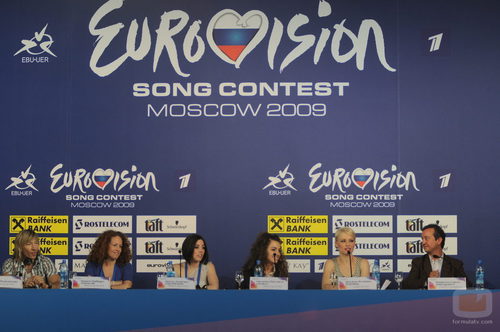 Rueda de prensa de Soraya Arnelas en Moscú