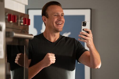 Jason Segel en 'Me encanta el dolor' de 'Shrinking'