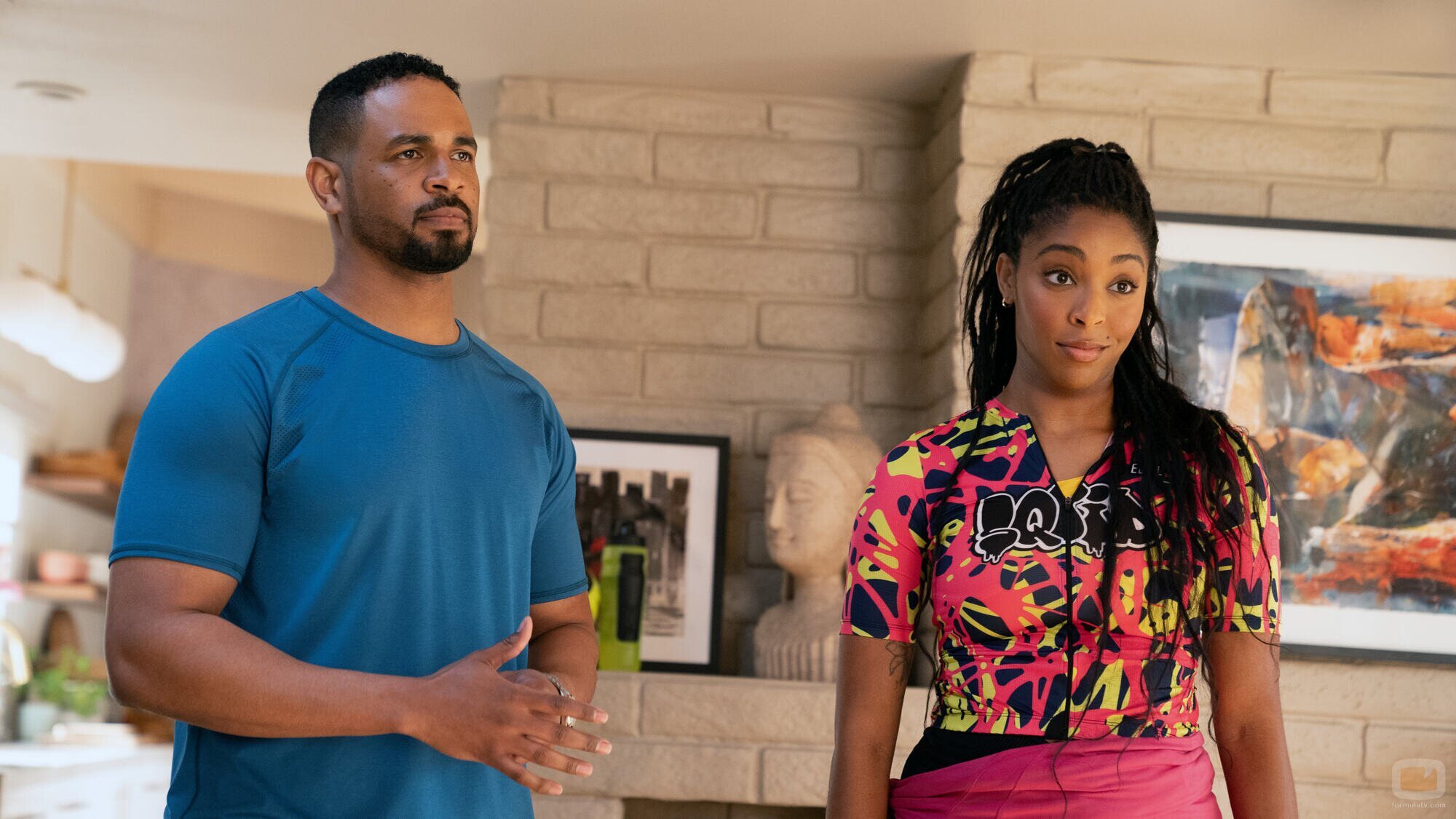 Damon Wayans y Jessica Williams en el 2x07 de 'Shrinking'