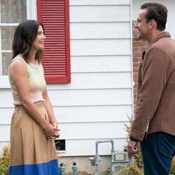 Jason Segel y Cobie Smulders en 'Patrones cambiantes' de 'Shrinking'
