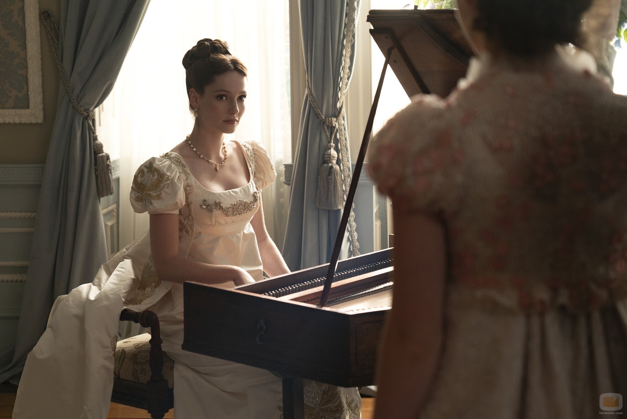 Hannah Dodd en 3x01 titulado 'En el candelero' de 'Los Bridgerton'