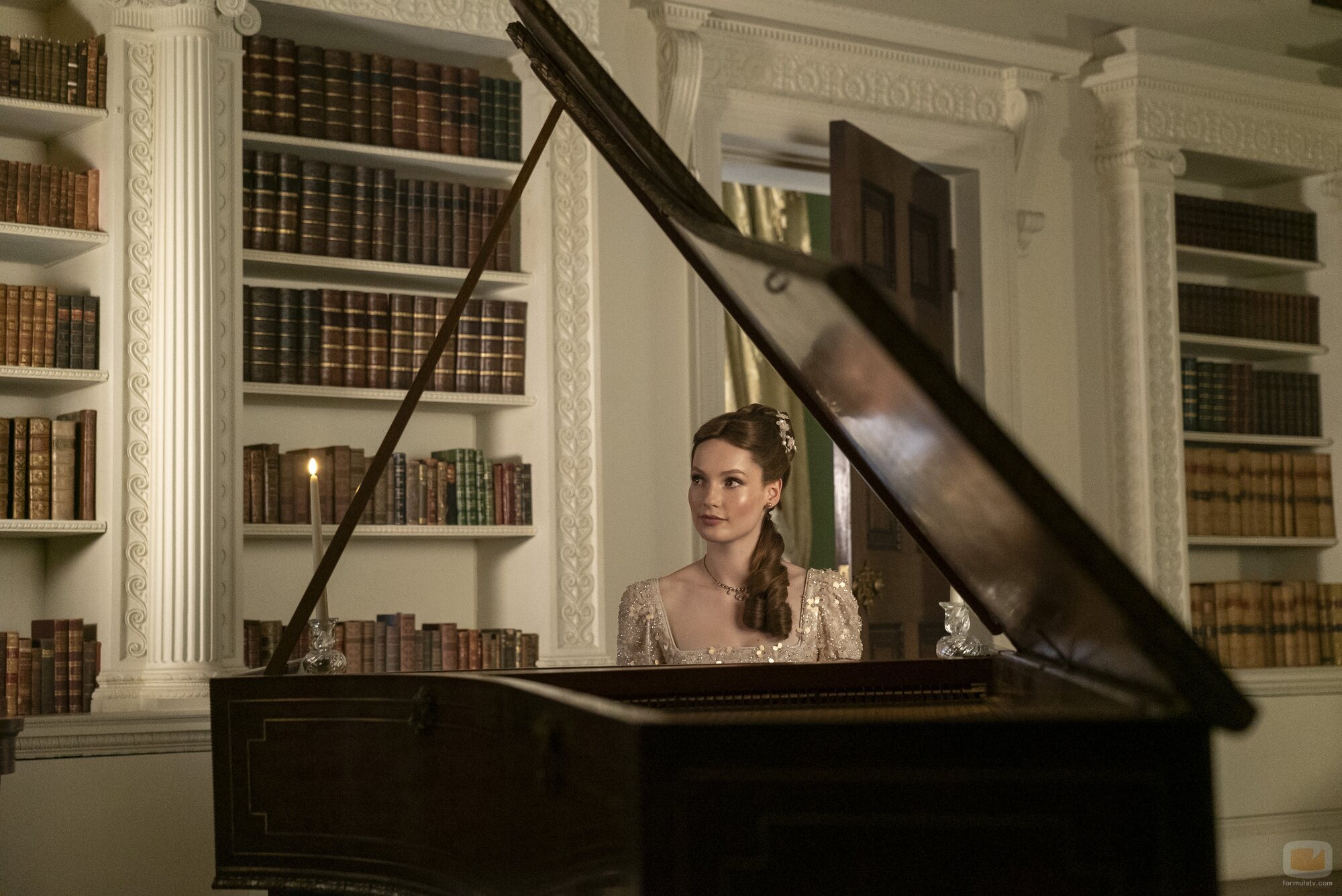 Hannah Dodd en 'Bajo la luz de la luna' de 'Los Bridgerton'