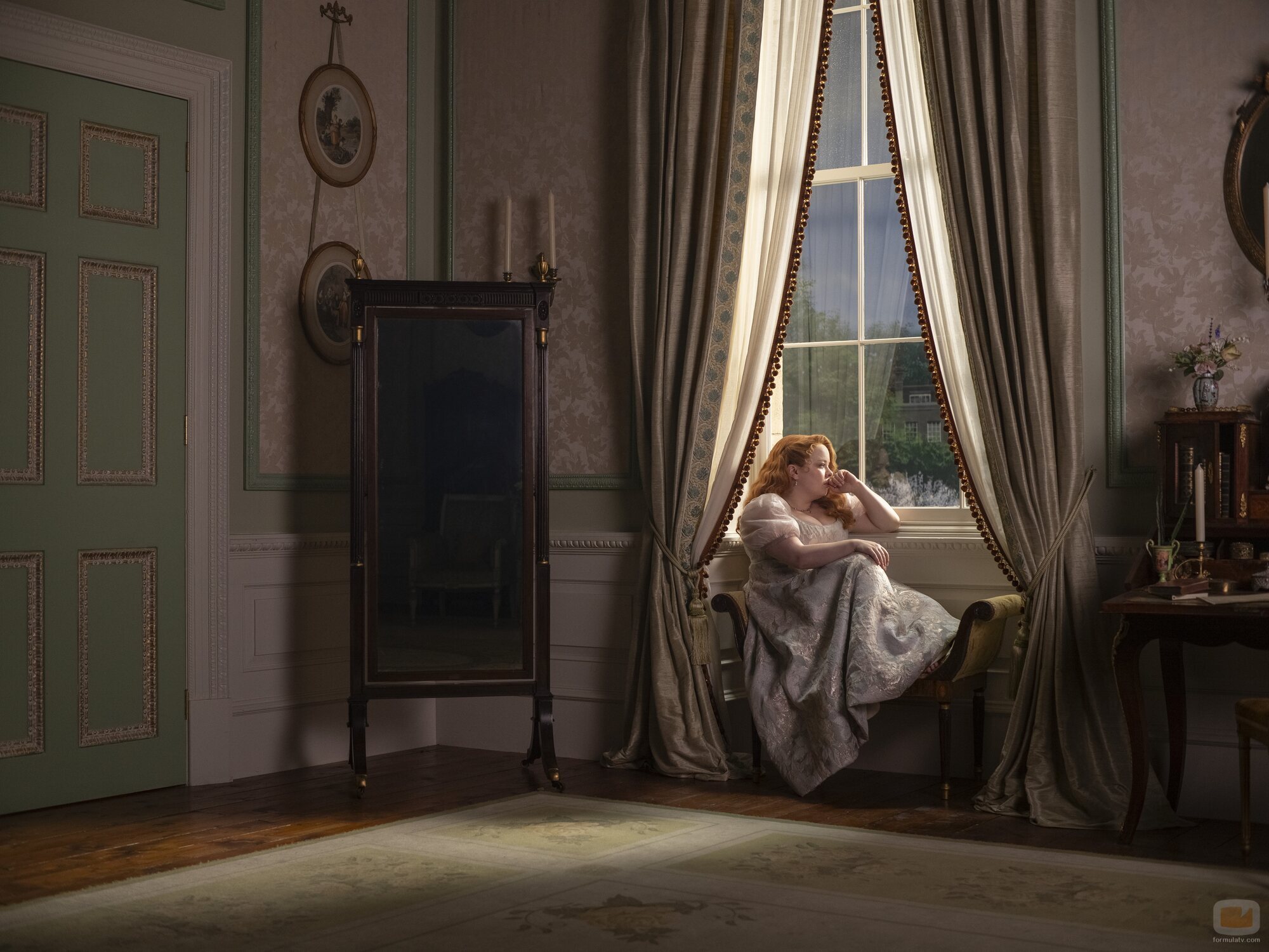 Nicola Coughlan en el 3x02 de 'Los Bridgerton'