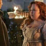 Nicola Coughlan y Luke Newton en 3x03 titulado 'Fuerzas de la naturaleza' de 'Los Bridgerton'