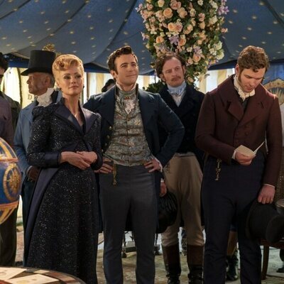 Hannah New y Luke Thompson en 3x03 'Fuerzas de la naturaleza' de 'Los Bridgerton'