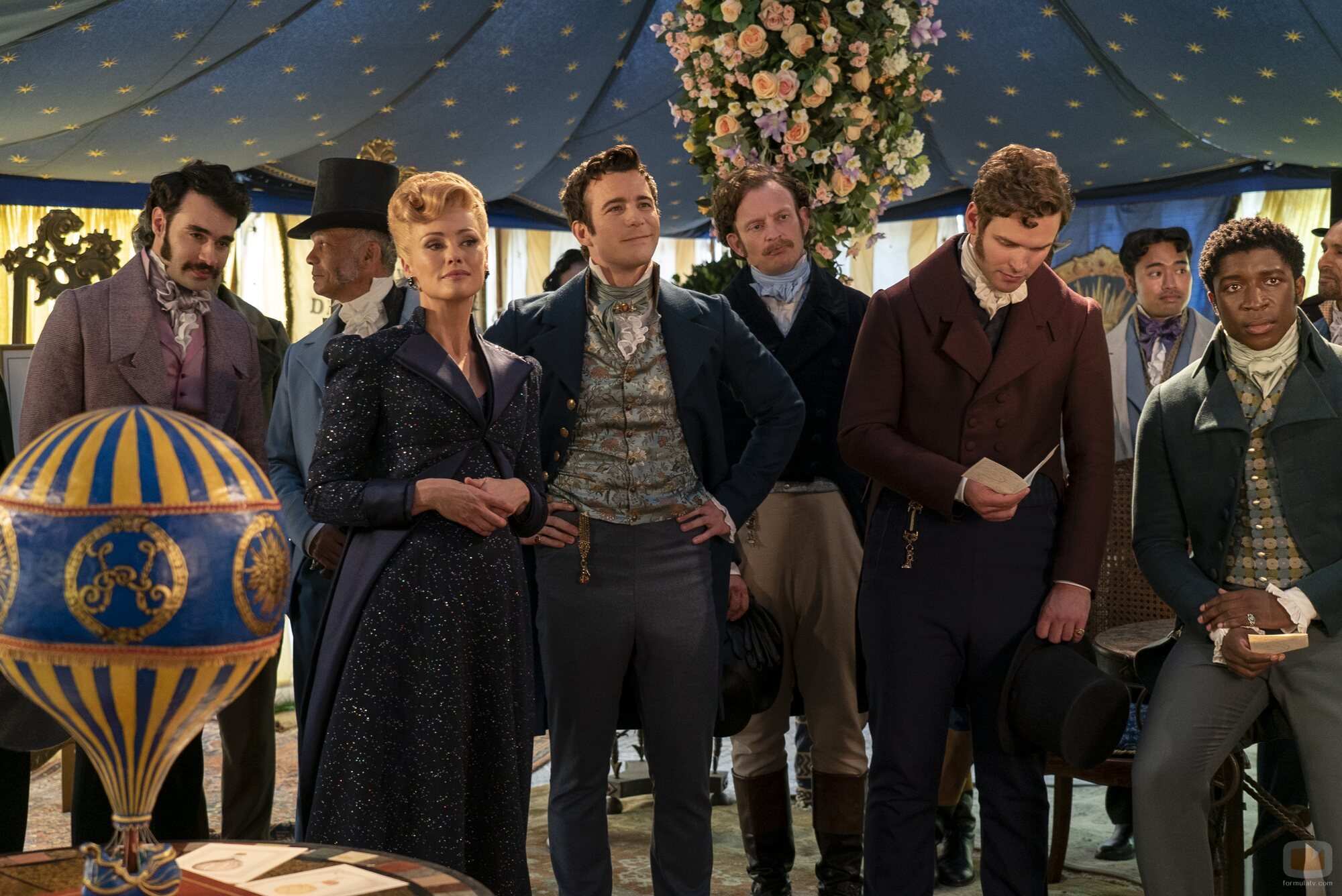 Hannah New y Luke Thompson en 3x03 'Fuerzas de la naturaleza' de 'Los Bridgerton'