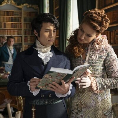 Bessie Carter y James Phoon en 3x04 'Viejas amistades' de 'Los Bridgerton'