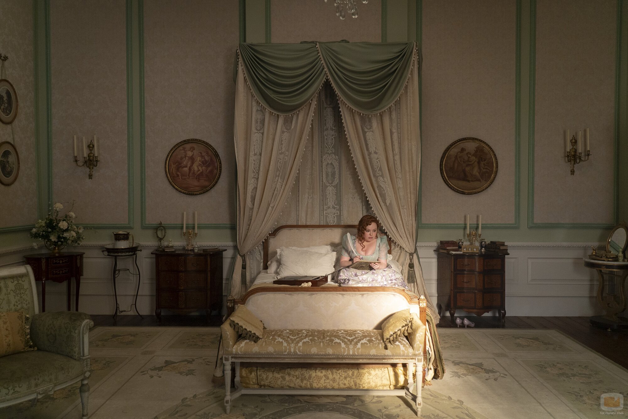 Nicola Coughlan en el 3x06 de 'Bridgerton'