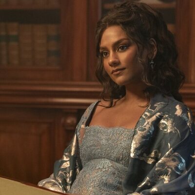 Simone Ashley en el 3x07 de 'Los Bridgerton'