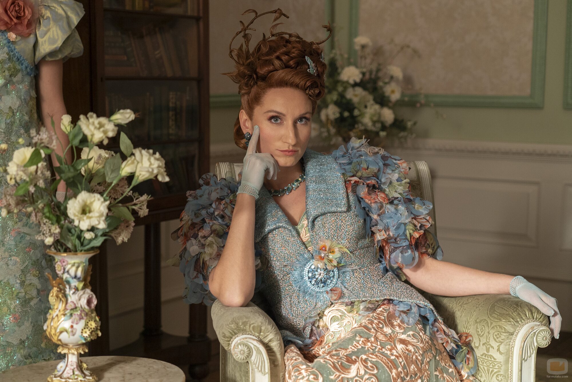 Bessie Carter en el 3x07 de 'Bridgerton'