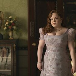 Nicola Coughlan en el 3x08 de 'Los Bridgerton'