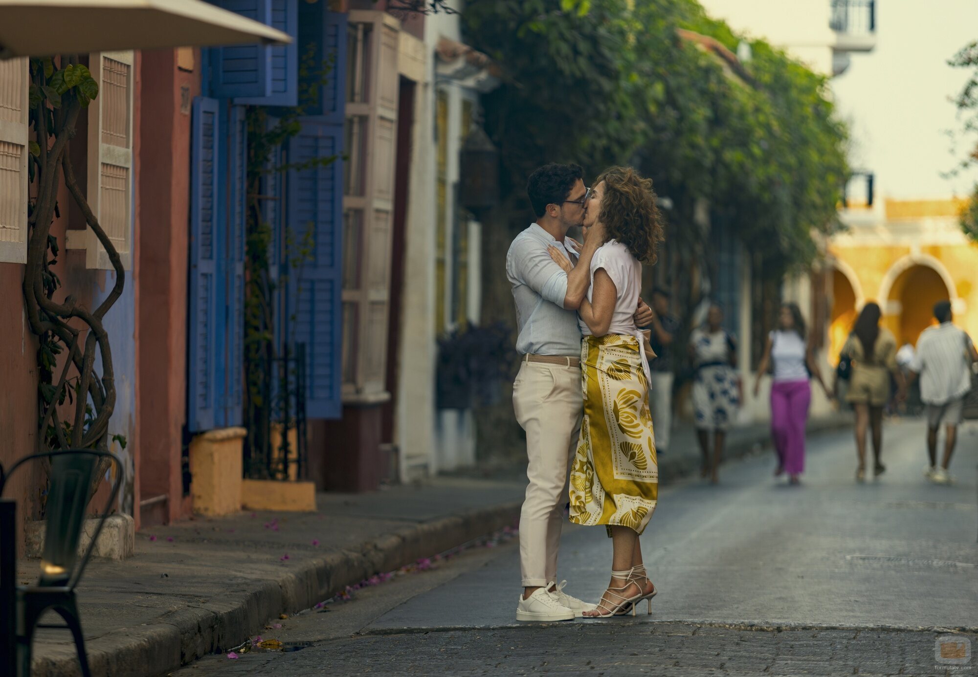 David Palacio y Marcela Carvajal en el 2x05 de 'Fake Profile'