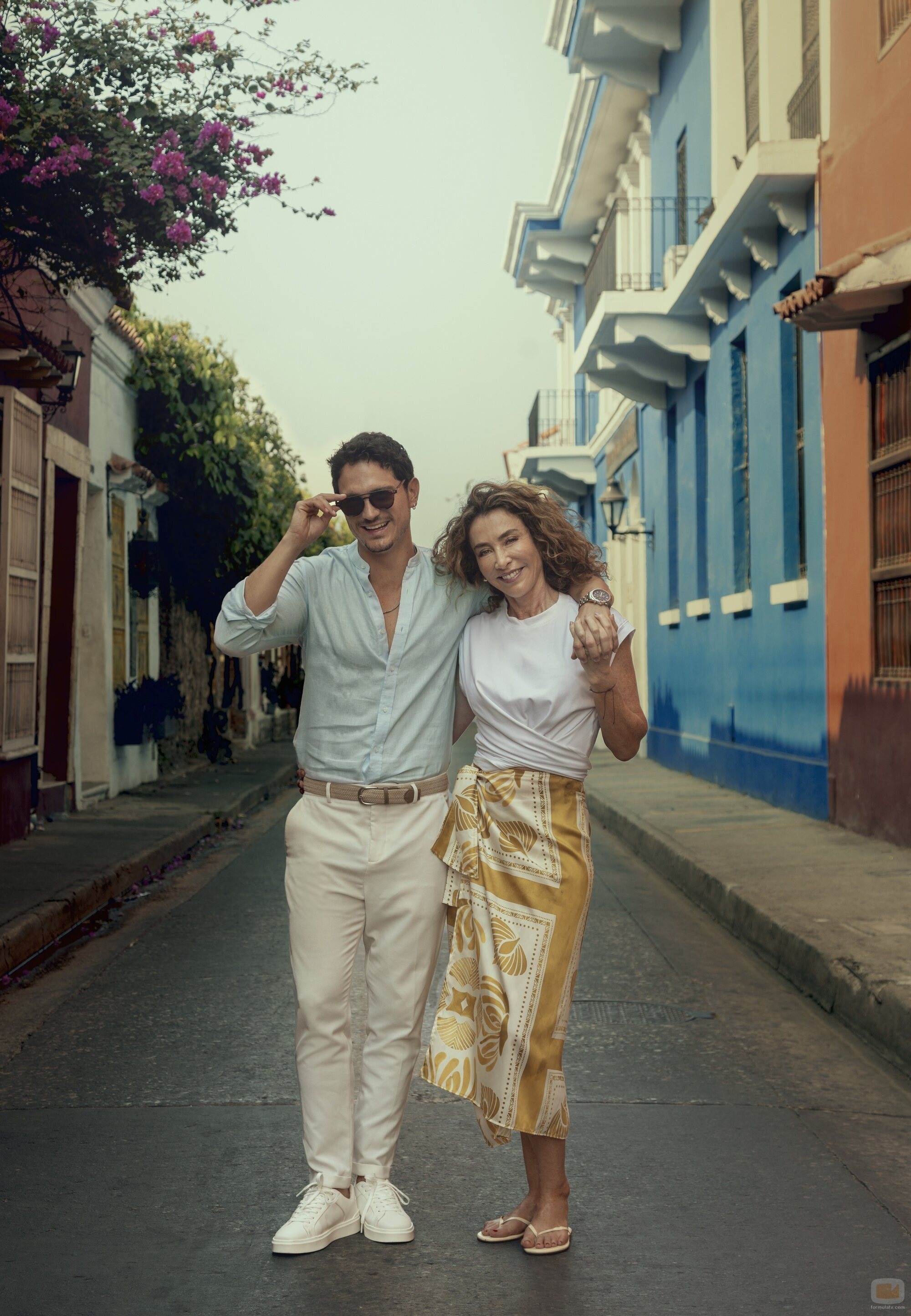 David Palacio y Marcela Carvajal en 2x05 'Al filo del placer' de 'Perfil Falso'