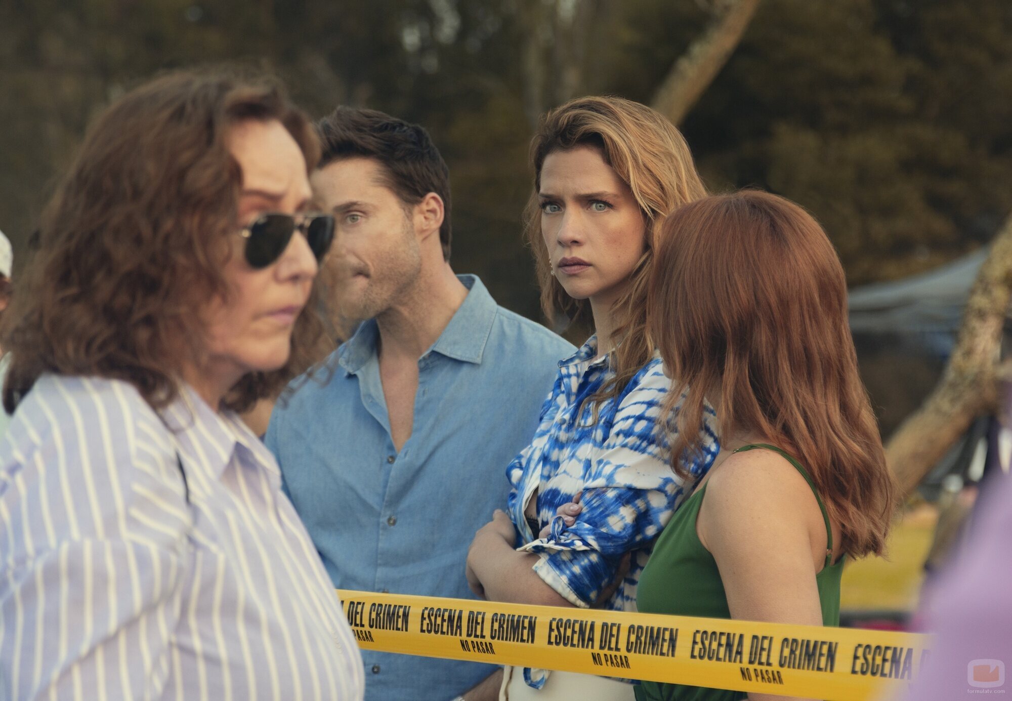 Carolina Miranda en Capítulo 9 titulado 'La muerte juega al golf' de 'Perfil Falso'