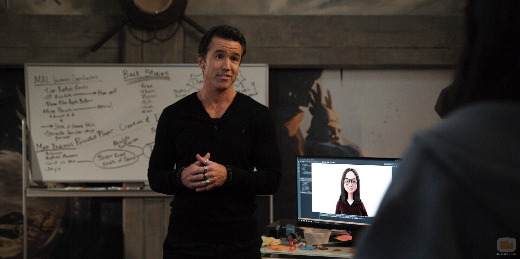Rob McElhenney en el 4x02 de 'Mythic Quest: Banquete de Cuervos'