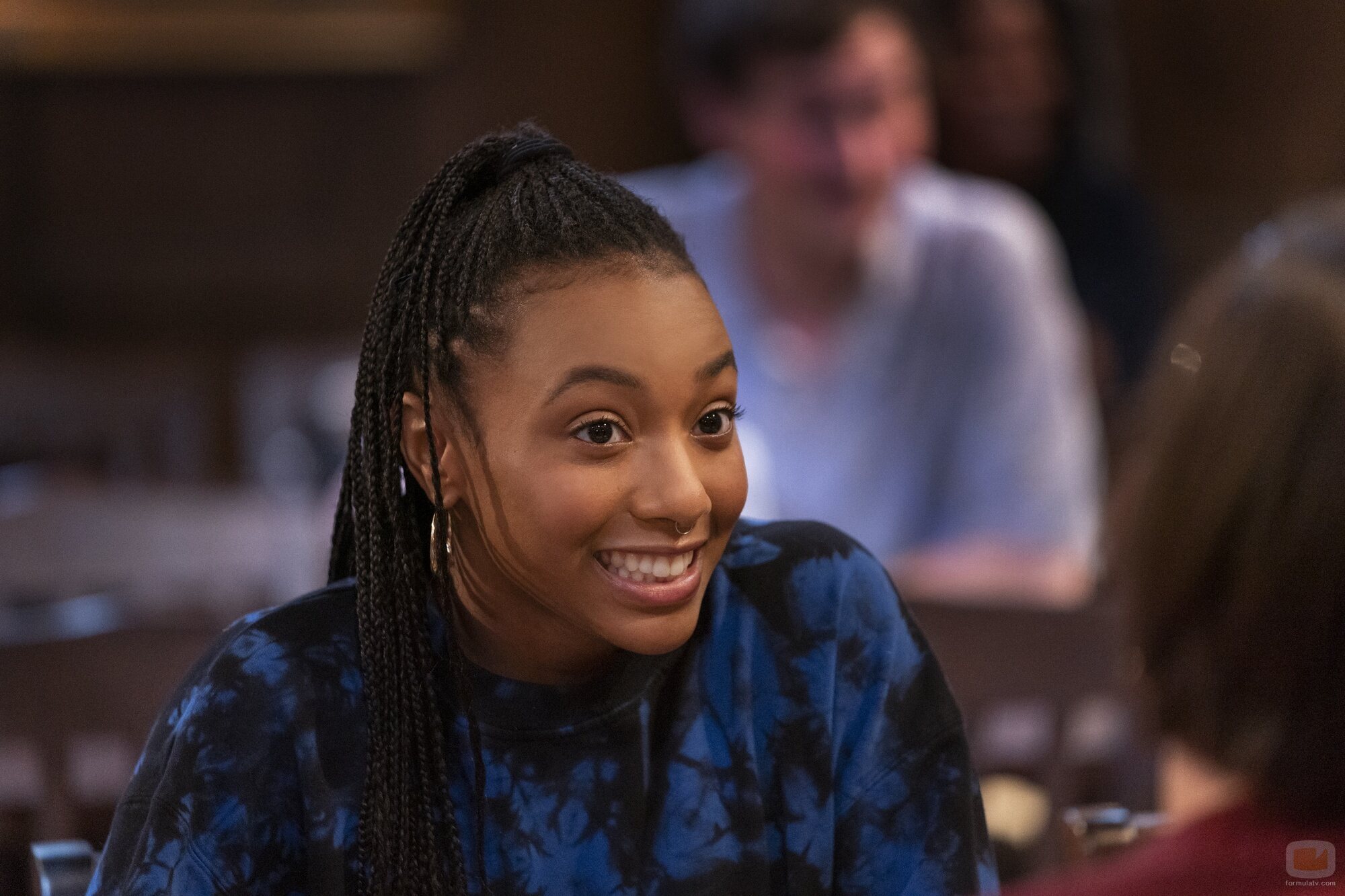 Foto de Alyah Chanelle Scott en 1x01 'Bienvenidos a la Universidad de Essex' de 'La vida sexual de las universitarias'