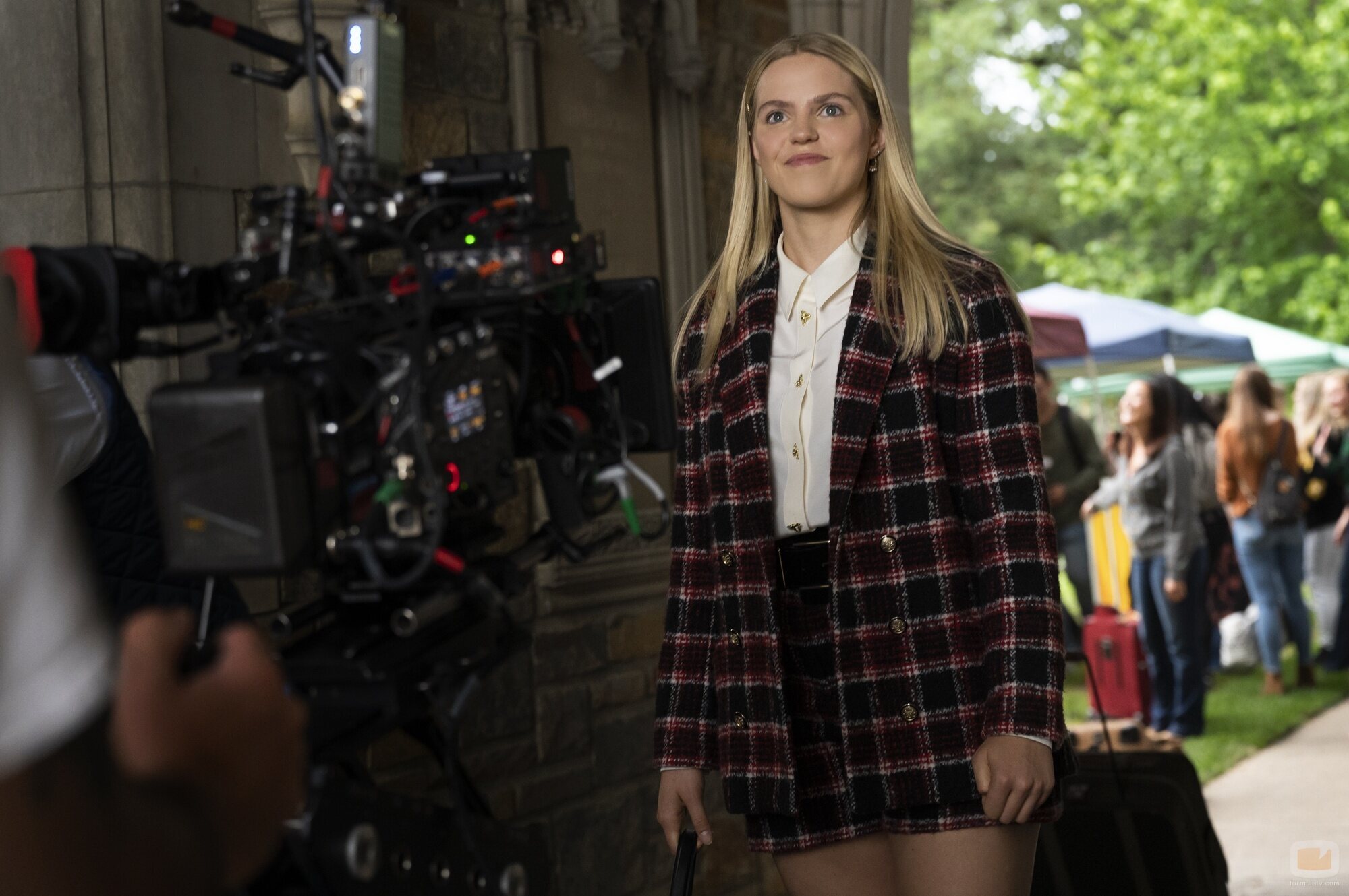Reneé Rapp en la temporada 1 y el capítulo 01 de 'La vida sexual de las universitarias'