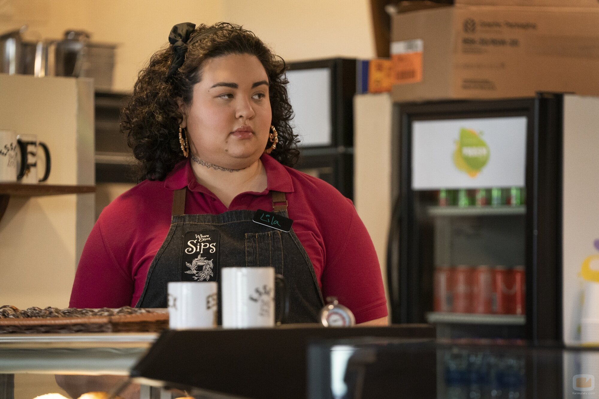 Ilia Isorelýs Paulino en 1x01 'Bienvenidos a la Universidad de Essex' de 'La vida sexual de las universitarias'