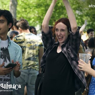 Jeremy, Bárbara e Iria, en 'FoQ: La nueva generación'