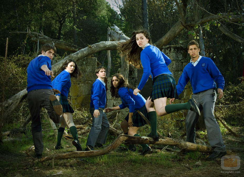 Protagonistas de la quinta temporada de 'El internado'