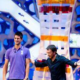 Novak Djokovic y Pablo Motos