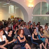 El salón de actos del Instituto Cervantes de Moscú abarrotado de alumnos