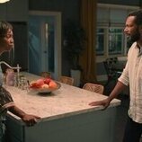 Heather Headley y Dion Johnstone en el 'Un grado de compromiso' de 'Dulces Magnolias'