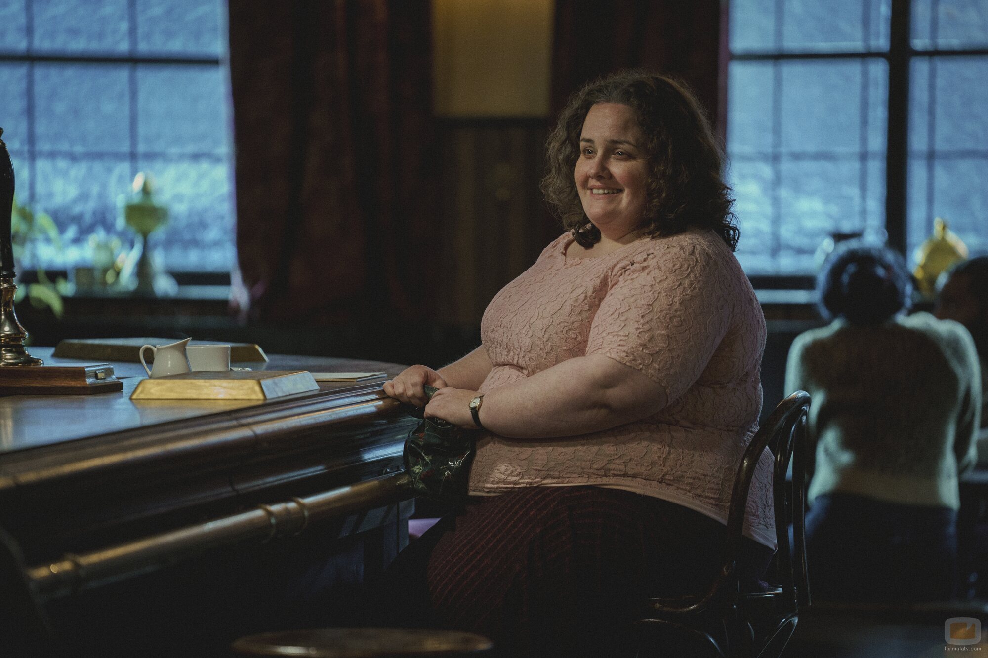 Jessica Gunning en la temporada 1 y el capítulo 01 de 'Mi reno de peluche'