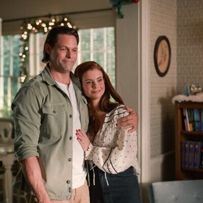 Justin Bruening y JoAnna García en el 4x09 de 'Dulces Magnolias'