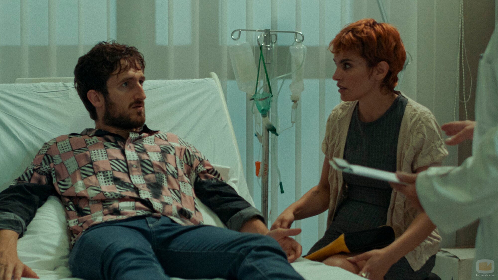 Verónica Echegui y Joan Amargós en 'La cita' de 'A muerte'
