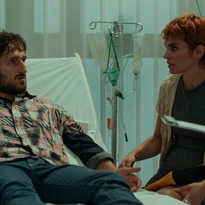 Verónica Echegui y Joan Amargós en 'La cita' de 'A muerte'