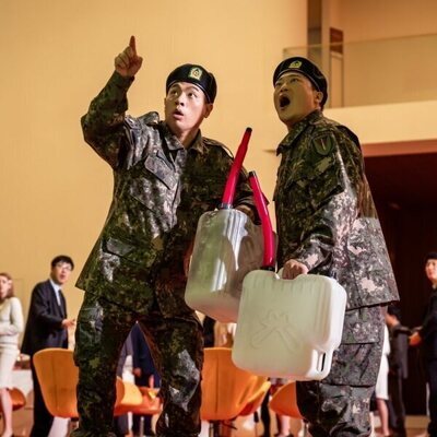 Park Jeong-min y Im Sung-jae en la temporada 1 y el capítulo 02 de 'Newtopia'