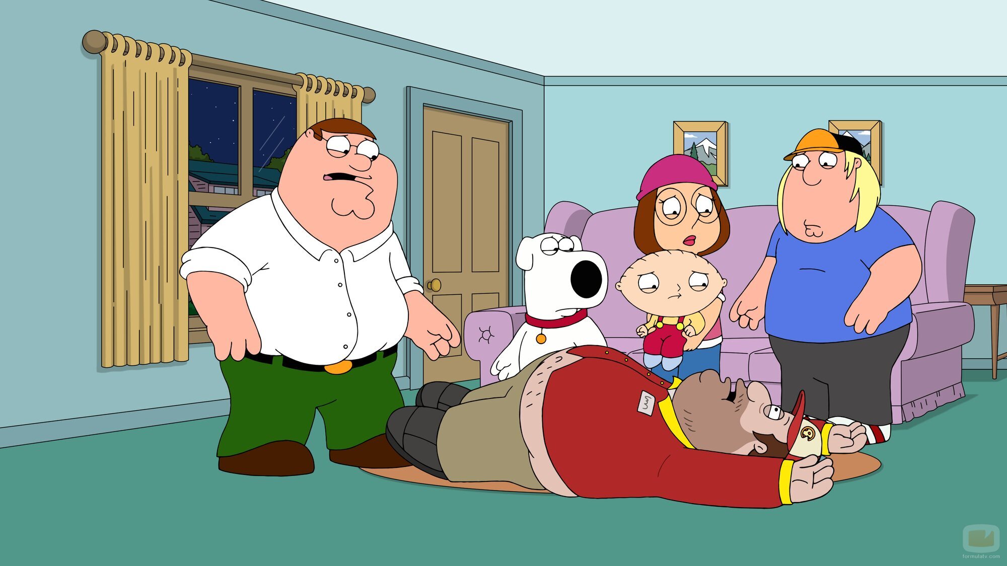 20x12 'El aprieto de Lois y Quagmire' de 'Padre de familia'