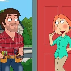 20x18 '¿Conque tu novia?' de 'Padre de familia'